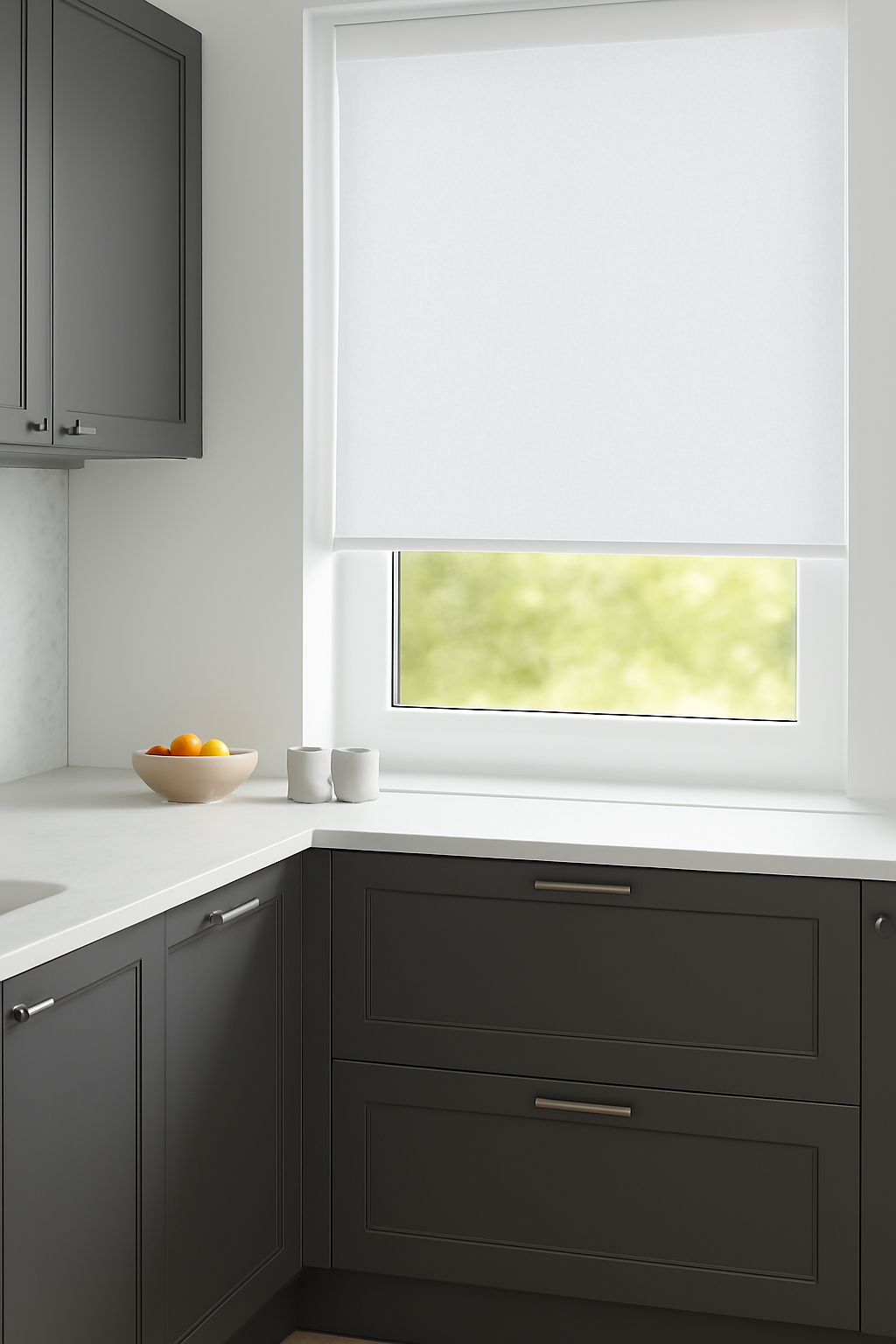 Reflection Fr Silk Roller Blind