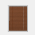 Perfect Fit No Drill Metal Blind - Cherry - 25mm