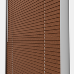 Perfect Fit No Drill Metal Blind - Cherry - 25mm