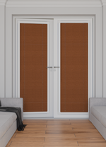 Perfect Fit No Drill Metal Blind - Cherry - 25mm