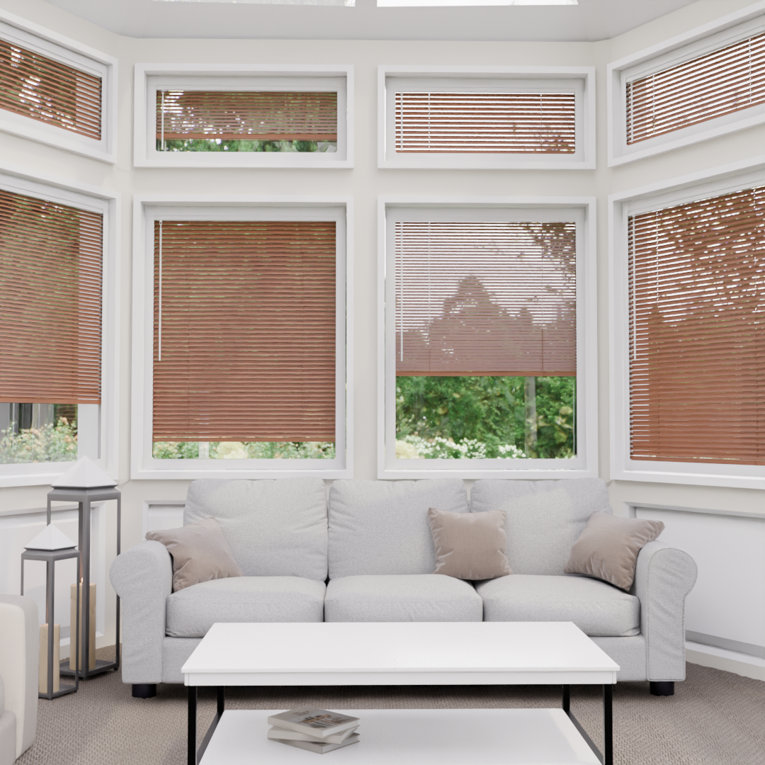 Perfect Fit Metal Blind - Cherry - 25mm