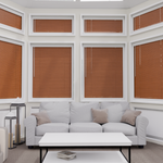 Perfect Fit No Drill Metal Blind - Cherry - 25mm