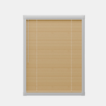 Perfect Fit No Drill Metal Blind - Chestnut - 25mm
