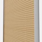 Perfect Fit No Drill Metal Blind - Chestnut - 25mm