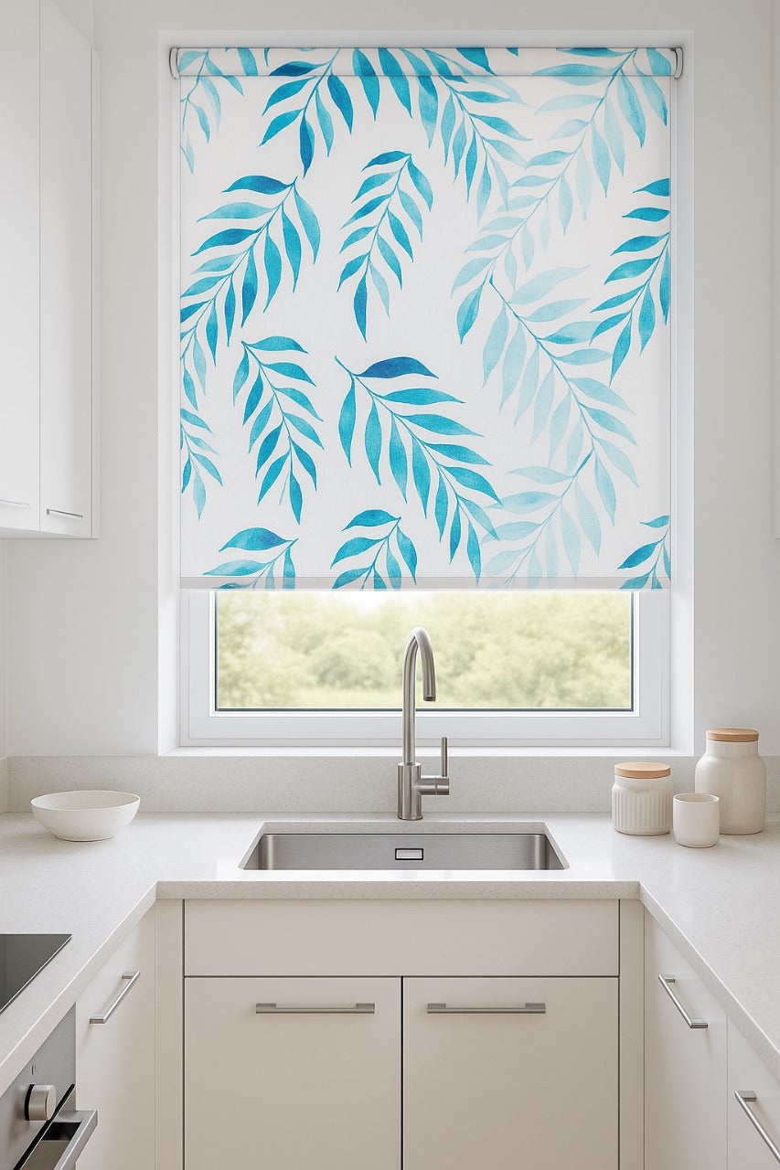 Clarice Azure Roller Blind