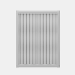 Perfect Fit No Drill Metal Blind - Classic Stripe - 25mm