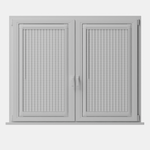 Perfect Fit No Drill Metal Blind - Classic Stripe - 25mm