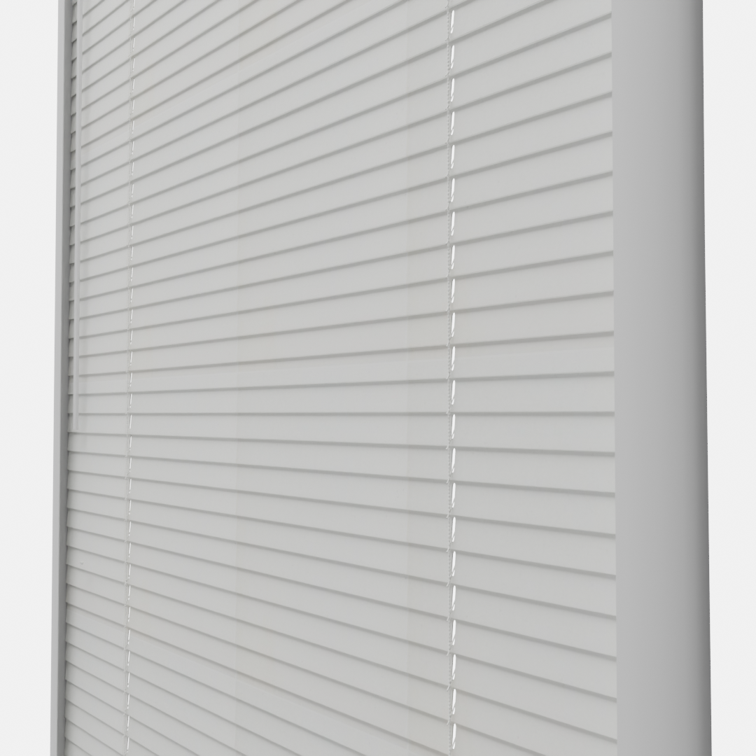 Perfect Fit No Drill Metal Blind - Classic White - 25mm