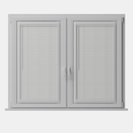 Perfect Fit No Drill Metal Blind - Classic White - 25mm
