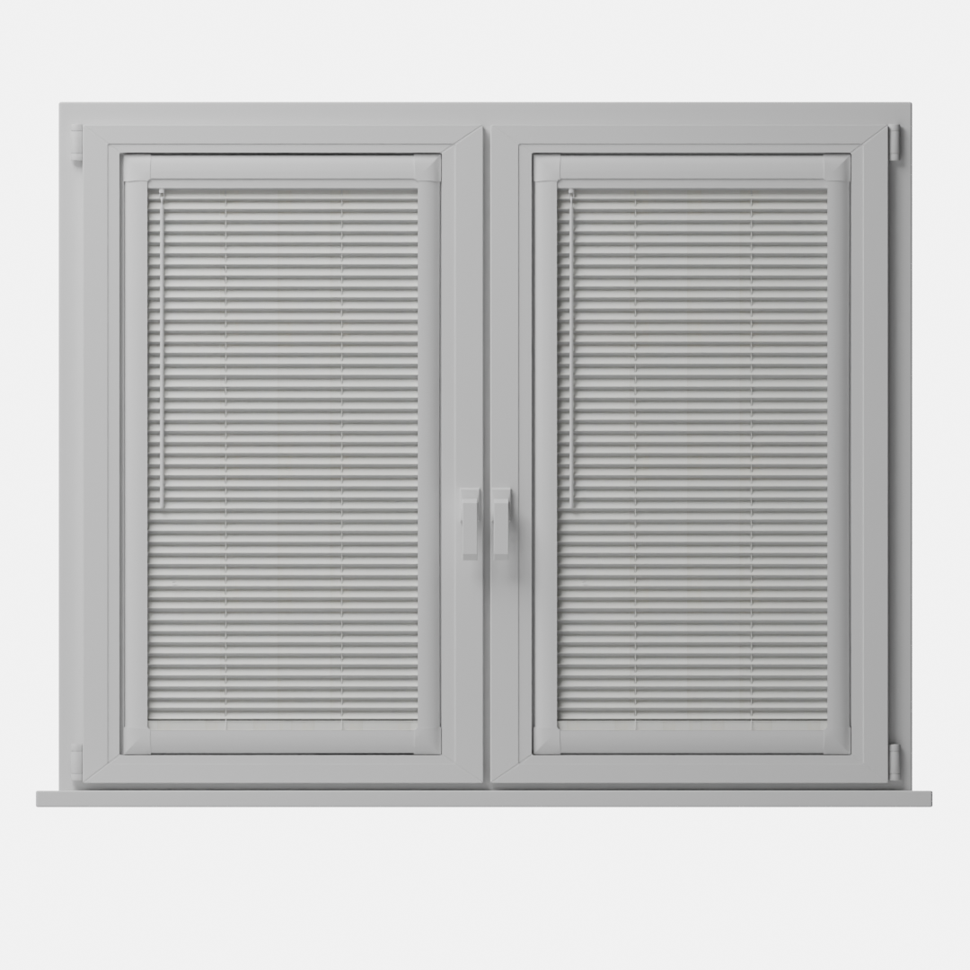 Perfect Fit Metal Blind - Classic White - 25mm