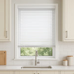 Classic White MetalVenetian Blind - 25mm