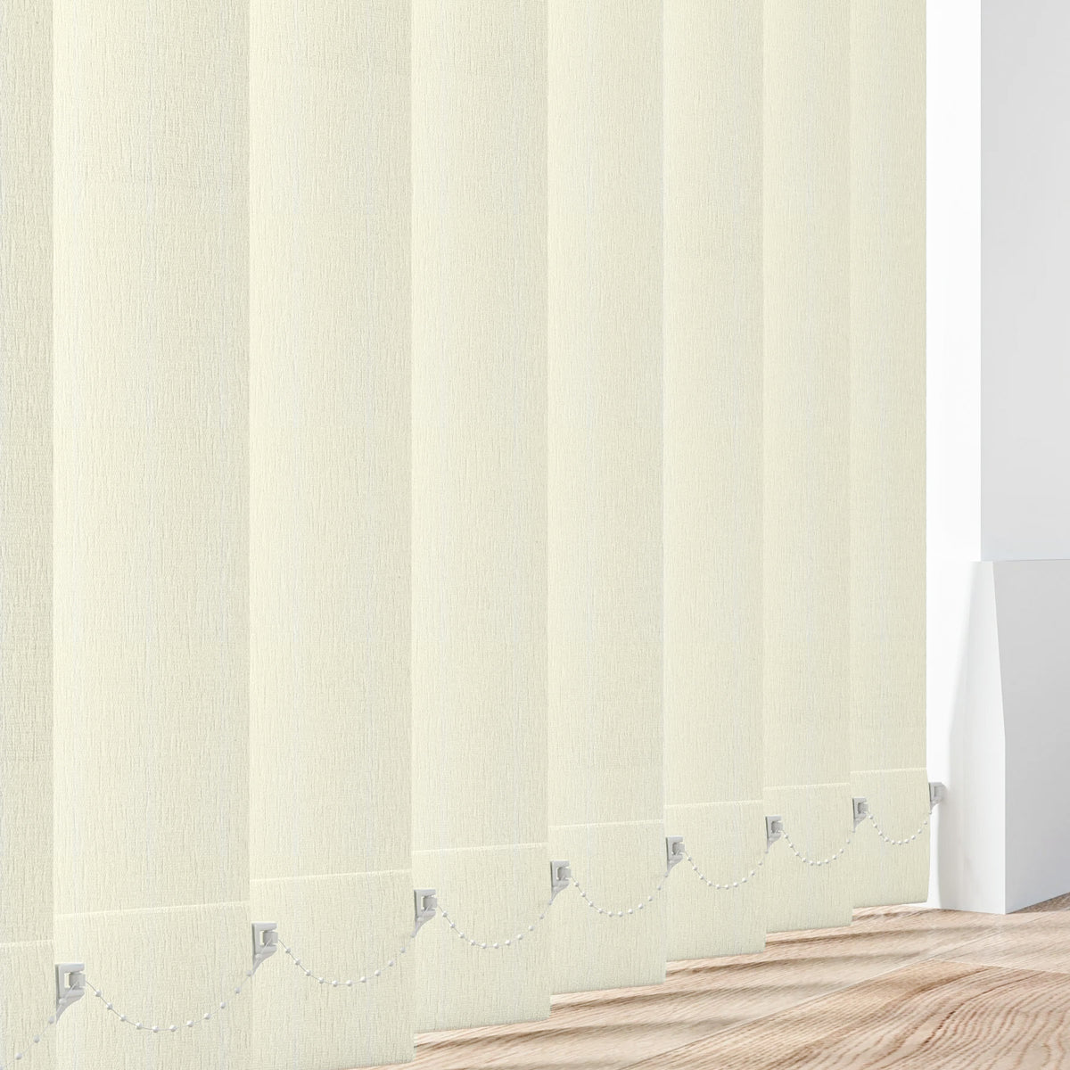 Cloud Cream Vertical Replacement Blind Slat