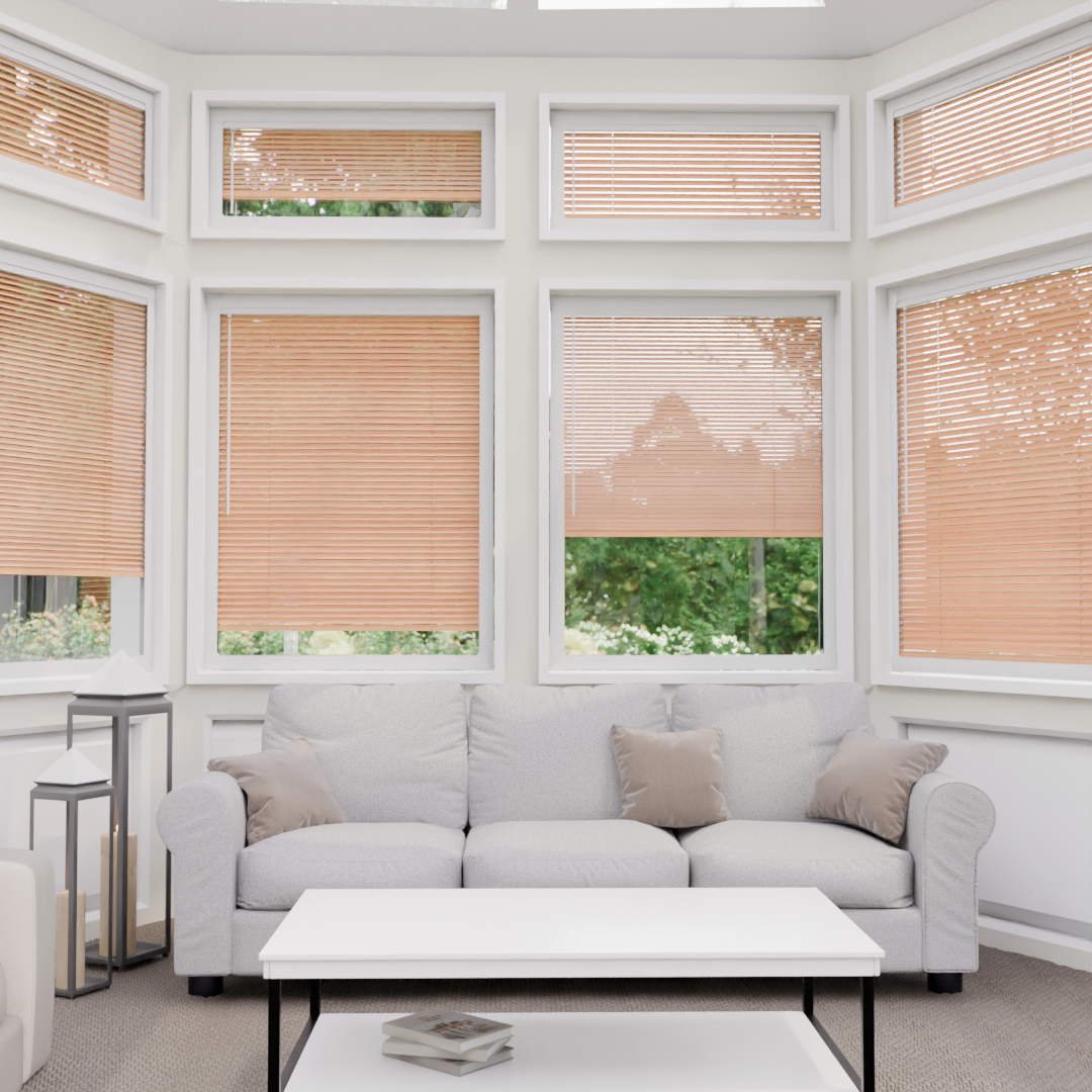 Perfect Fit Metal Blind - Conker - 25mm
