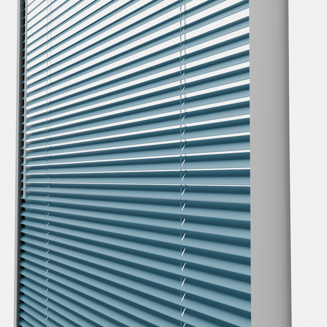 Perfect Fit Metal Blind - Cool Aqua - 25mm