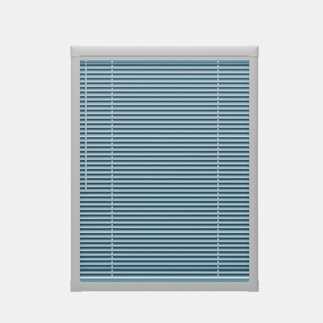 Perfect Fit Metal Blind - Cool Aqua - 25mm
