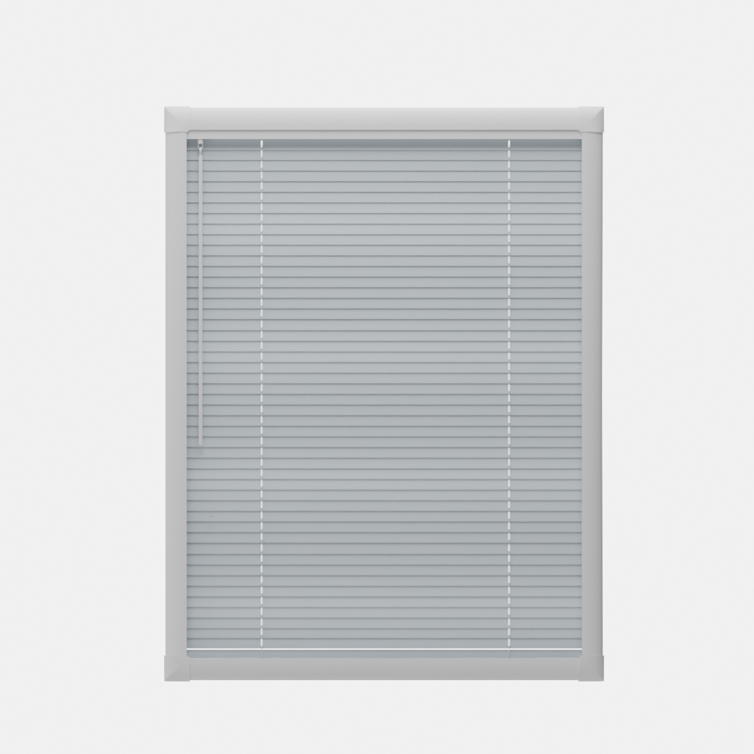 Perfect Fit No Drill Metal Blind - Cool Sky - 25mm