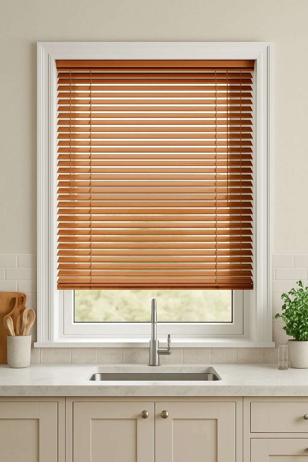 Copper Metal Venetian Blind
