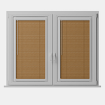 Perfect Fit No Drill Metal Blind - Copper - 25mm