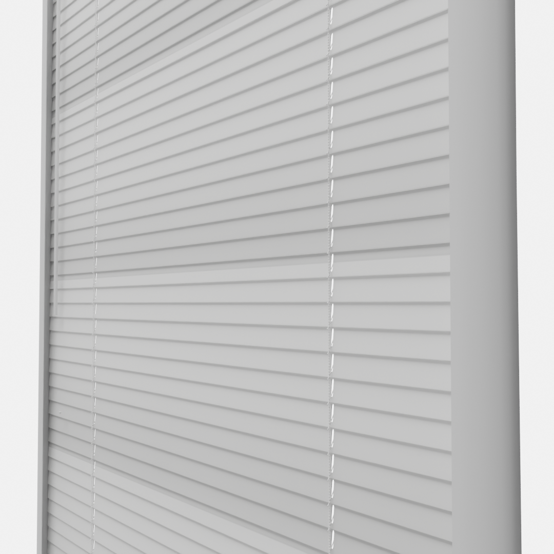 Perfect Fit No Drill Metal Blind - Cream- 25mm