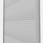 Perfect Fit No Drill Metal Blind - Cream- 25mm