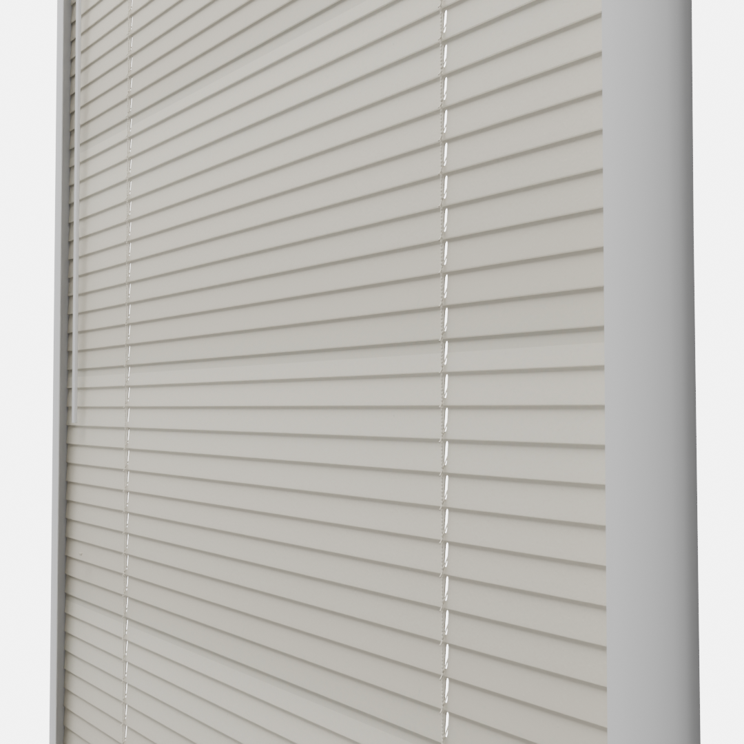 Perfect Fit No Drill Metal Blind - Creamy Apricot- 25mm