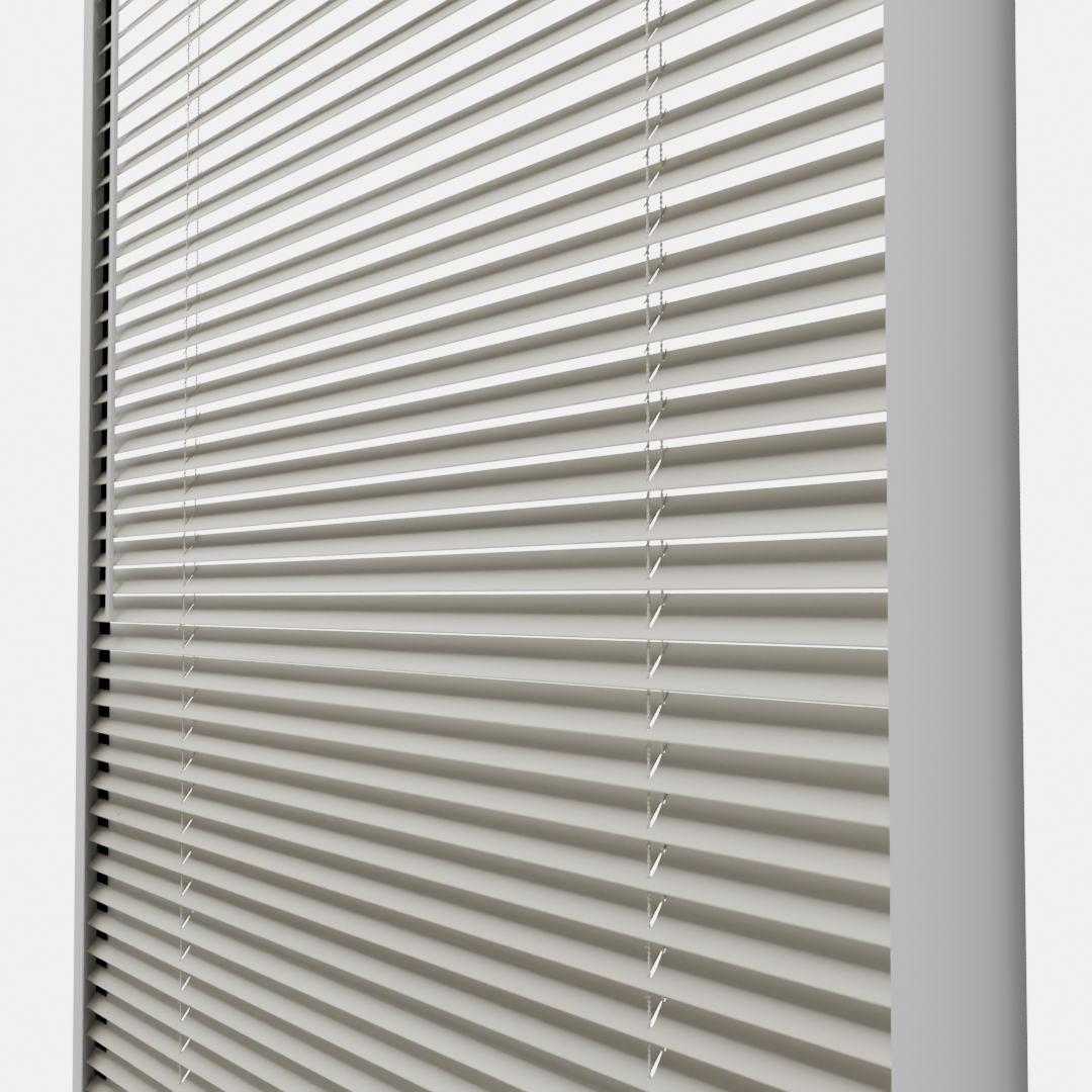 Perfect Fit No Drill Metal Blind - Creamy Apricot- 25mm