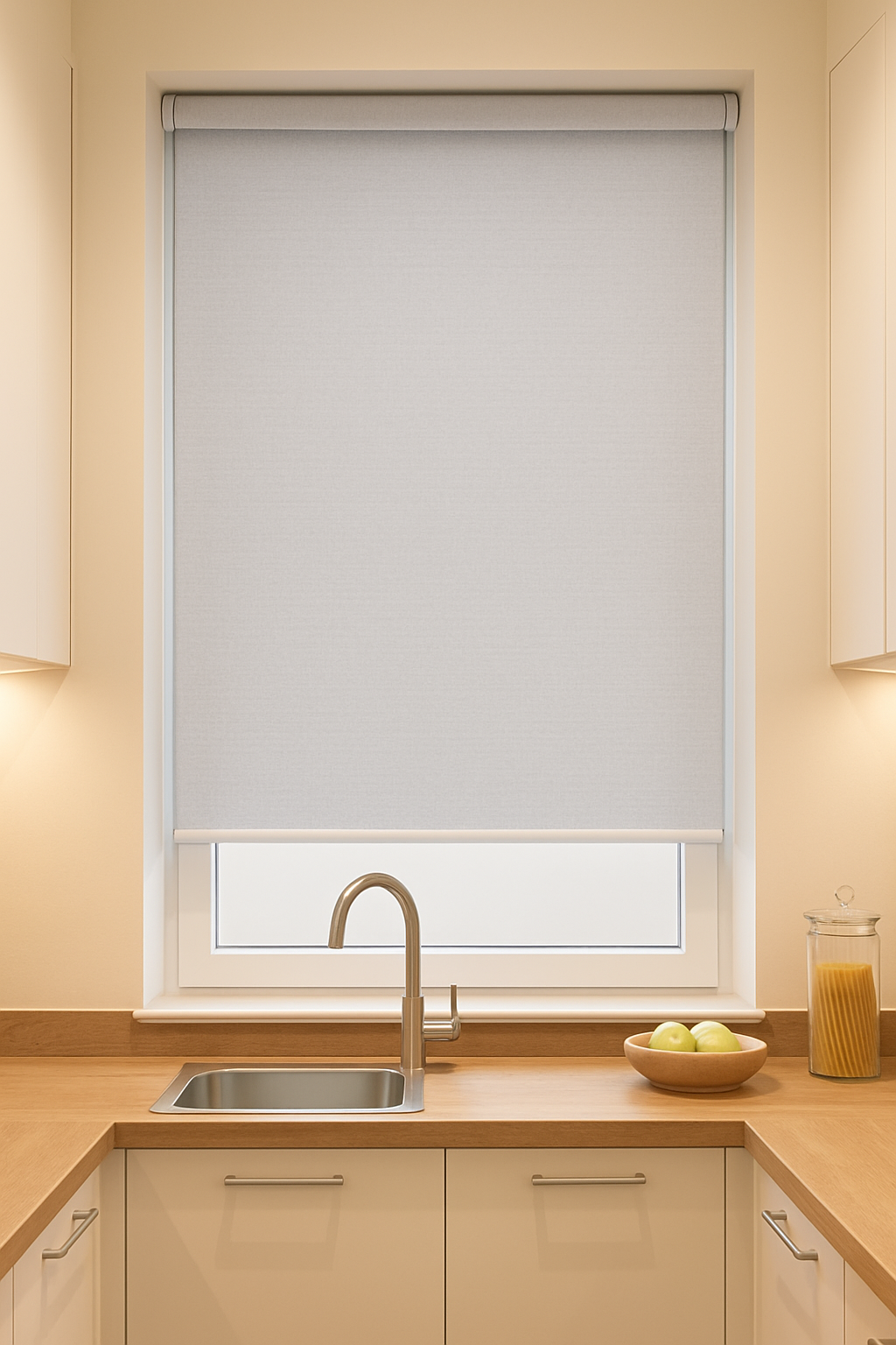 Crossley Mist Electrical Roller Blind