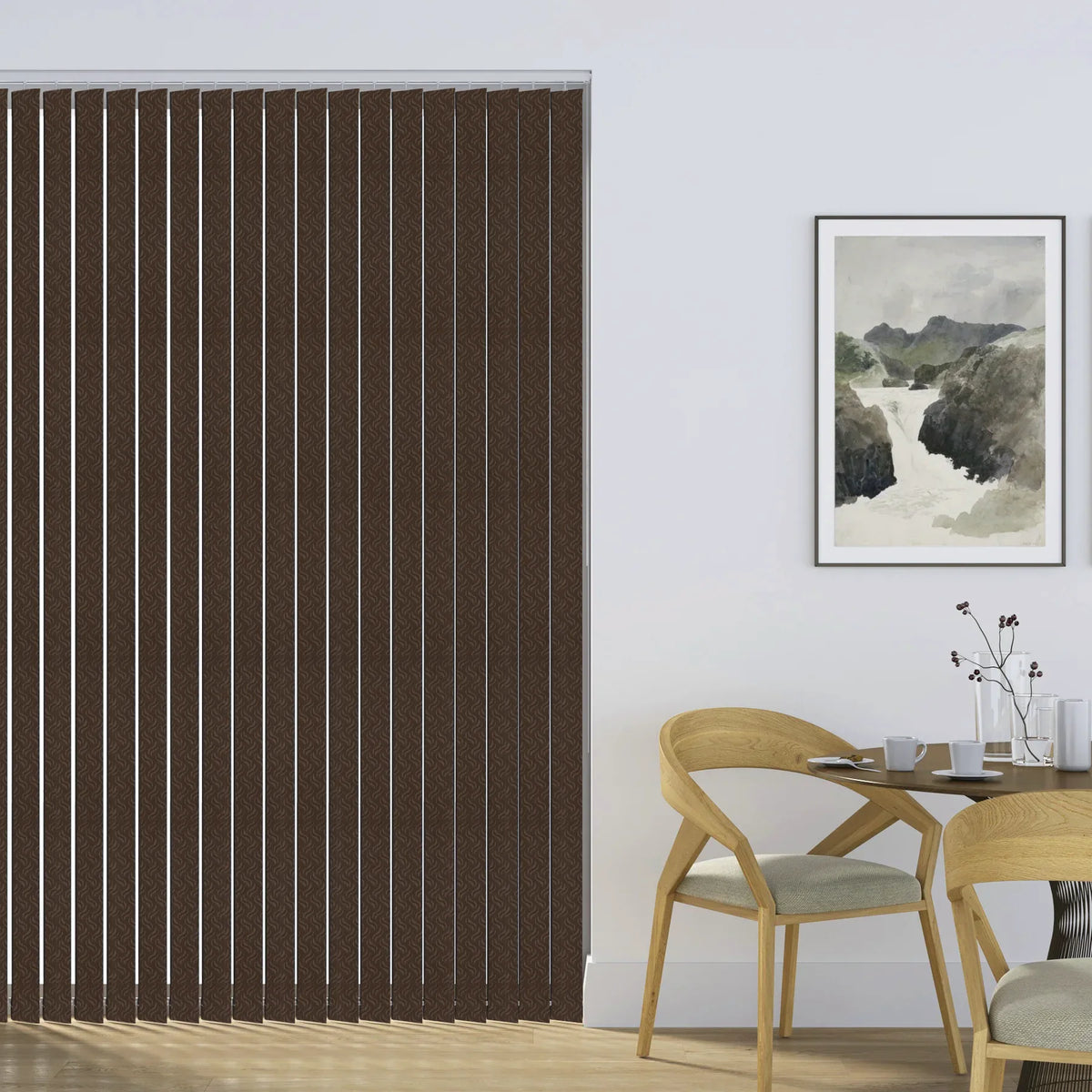 Dolphin Brown Vertical Replacement Blind Slat