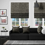 EB Dalyan Pewter Roman Blind