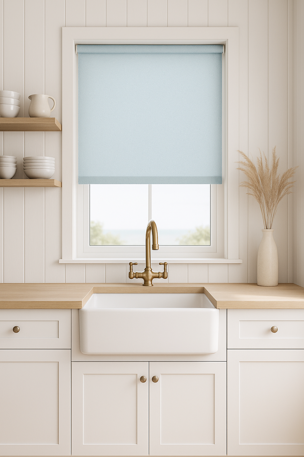 Darcy Aqua Electrical Roller Blind