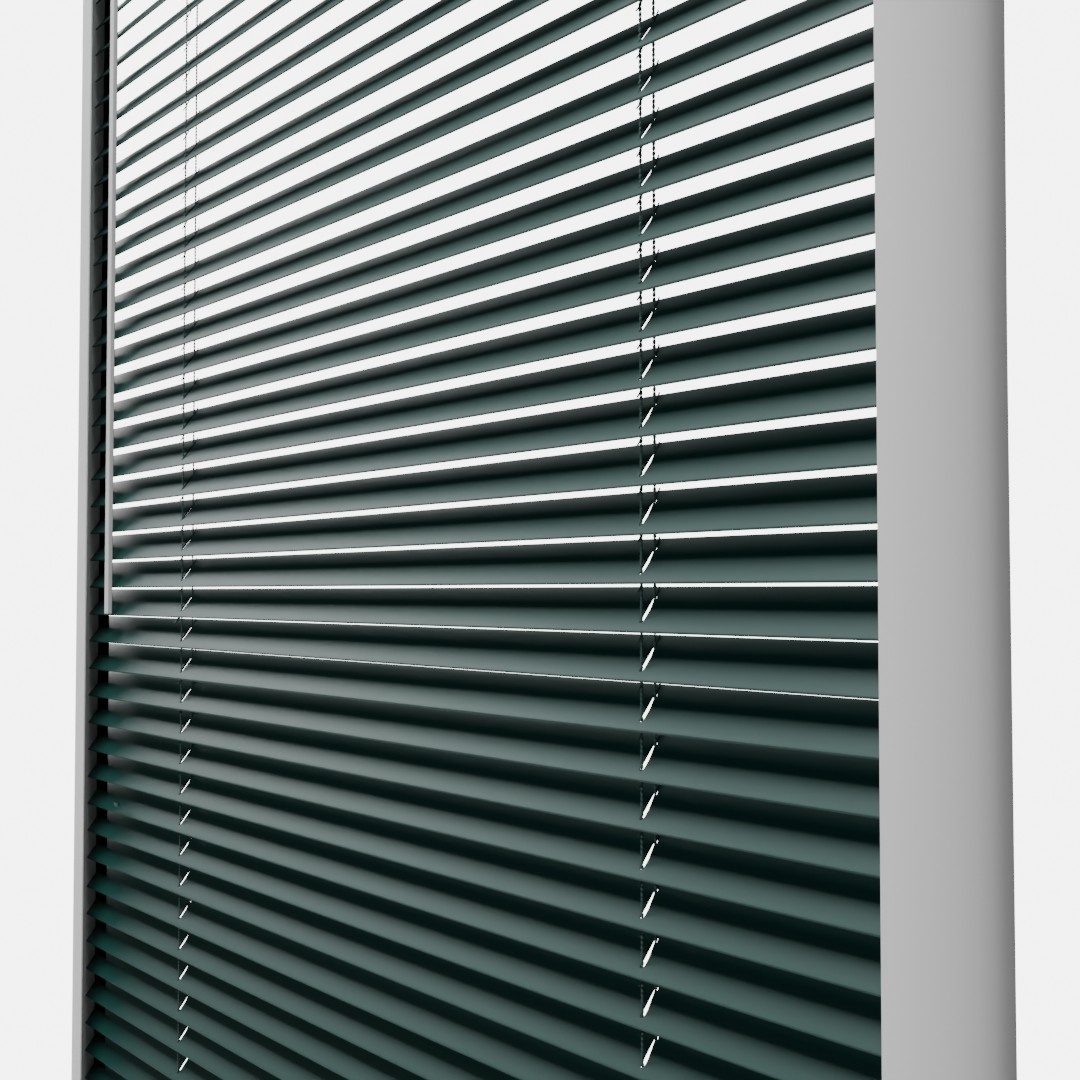 Perfect Fit No Drill Metal Blind - Deep Ivy- 25mm