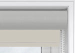 Dimout Rome Beige - Electrical Day and Night Blinds
