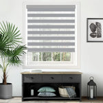 Dimout Rome Silver - Day and Night Blinds