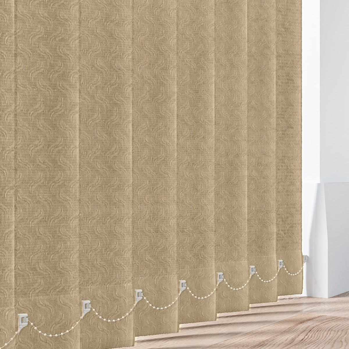 Dolphin Beige Vertical Replacement Blind Slat