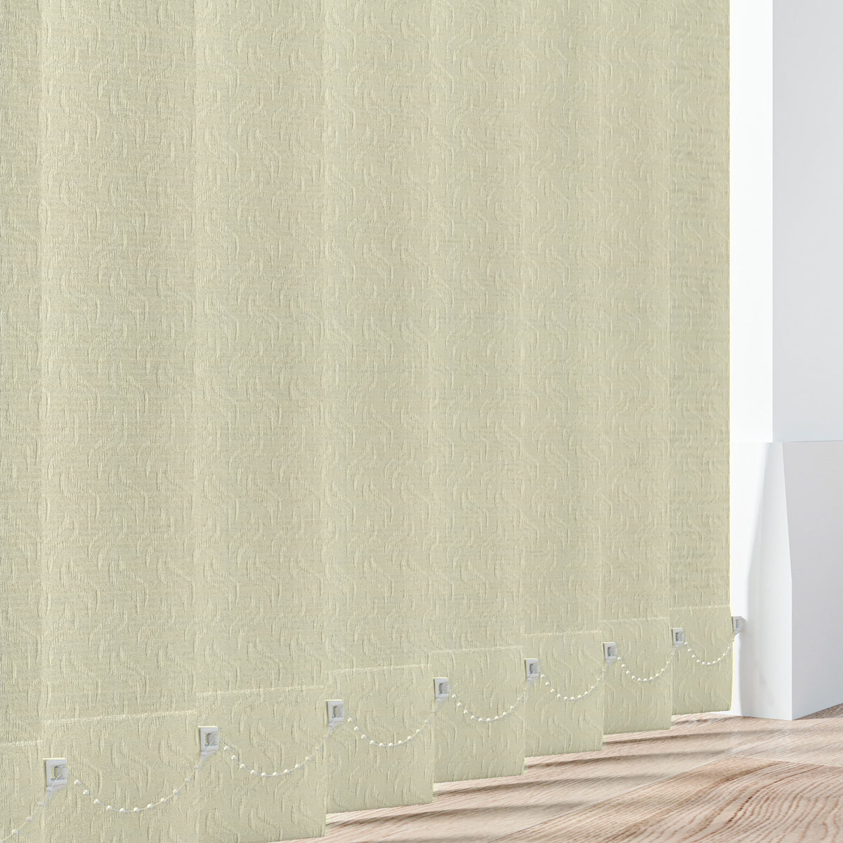 Dolphin Cream Vertical Replacement Blind Slat