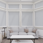 Perfect Fit No Drill Metal Blind - Dusty Grey- 25mm