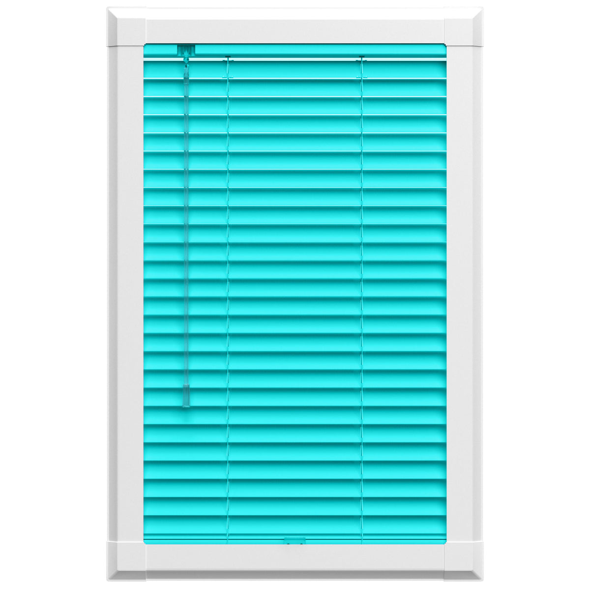 Electric Aqua Perfect Fit Blind