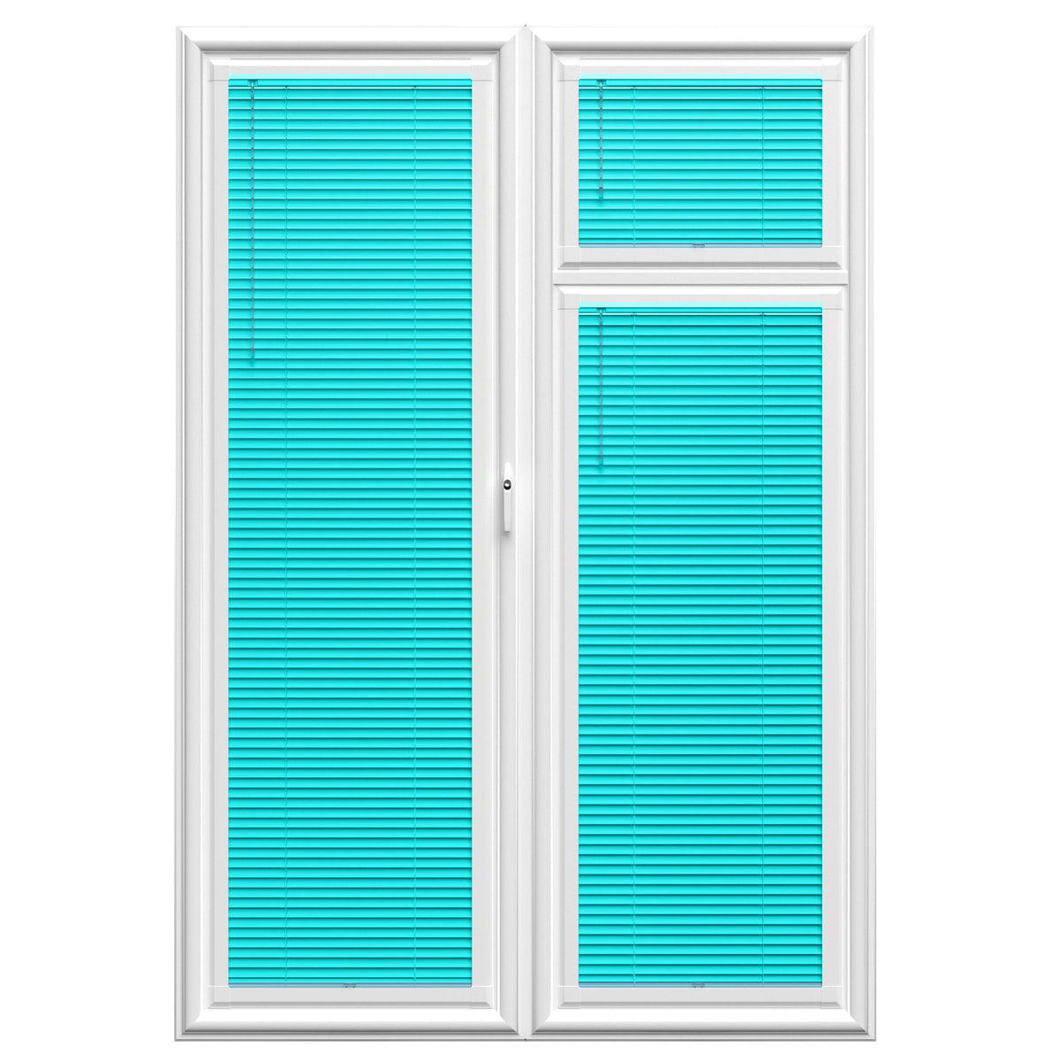 Electric Aqua Perfect Fit Blind