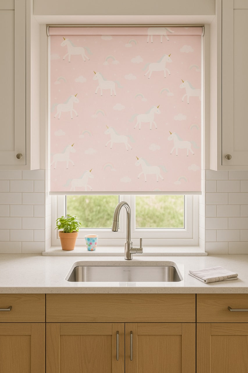 Eunice Candy Roller Blind