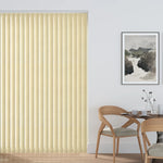 Feather Weave Beige Vertical Blind