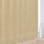 Fabian Beige Vertical Replacement Blind Slat