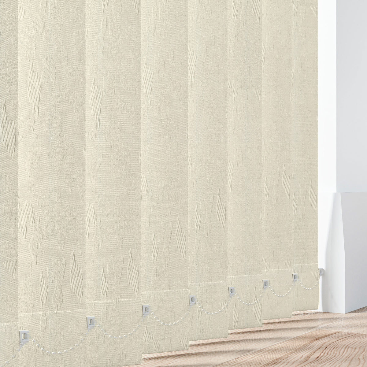 Fabian Cream Vertical Replacement Blind Slat