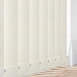 Feather Weave Cream Vertical Blind