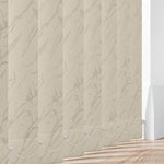 Fiesta Cream - PVC Blackout Waterproof Vertical Blind
