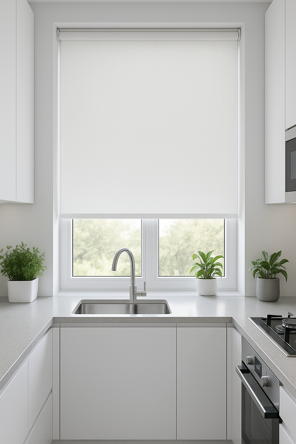 Florence Beige Electrical Roller Blind