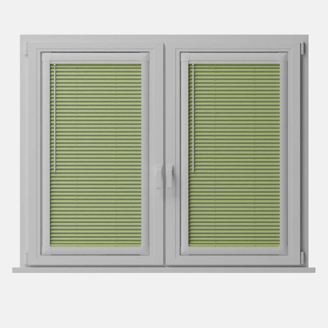Perfect Fit No Drill Metal Blind - Fresh Apple- 25mm