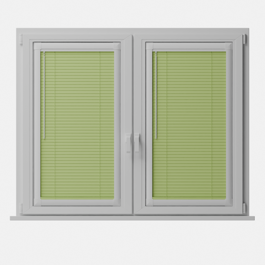 Perfect Fit No Drill Metal Blind - Fresh Apple- 25mm