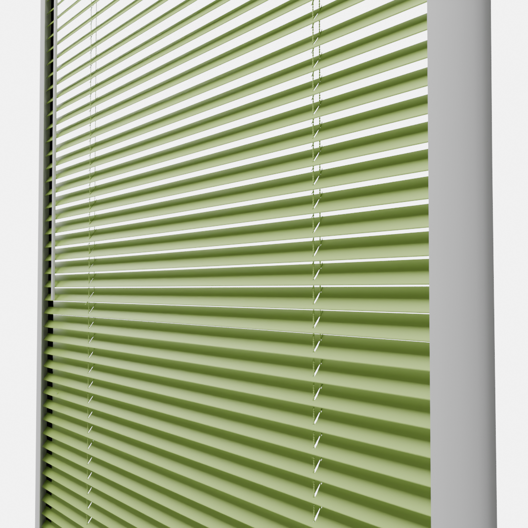 Perfect Fit No Drill Metal Blind - Fresh Apple- 25mm