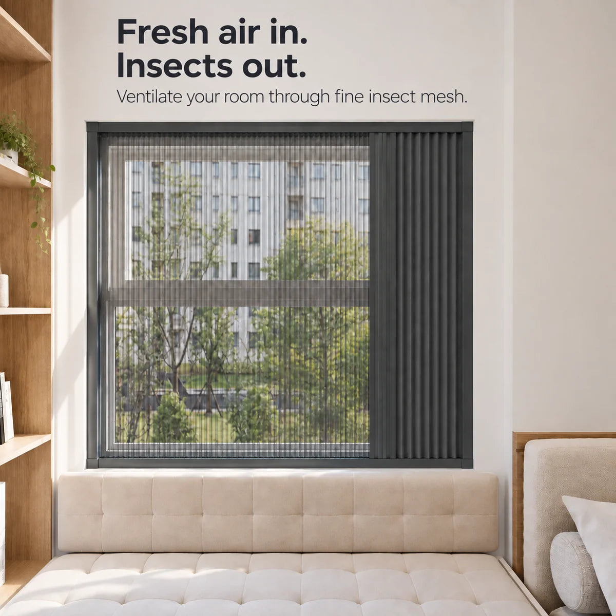 No Drill Perfect-Fit Fly Screen