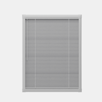Perfect Fit No Drill Metal Blind - Frosted Silver- 25mm